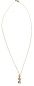Preview: 585/-14K GOLD Collier mit bezauerndem Gold Anhänger