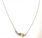 Preview: 585/-14K GOLD Collier  SCHWERT (KILIC) ZIRKONIA