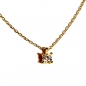 Preview: 585/-14K GOLD Collier mit einem bezauberndem ZIRKONIA