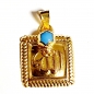 Preview: GOLDANHÄNGER 585/-14K GOLD Gottes Name ALLAH