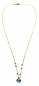 Preview: 585/-14K GOLD Schutz mit dem TÜRKISCHEN AUGE Gold Collier