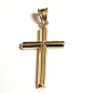 Preview: ECHTER GOLDANHÄNGER 585/-14K GOLD KREUZ OHNE STEINE SUPER ANGEBOT