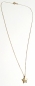 Preview: 585/-14K GOLD sehr schöner STERN Gold Collier mit Zirkonia bestückt