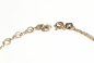 Preview: 585/-14K GELBGOLD ARMBAND MIT ZIRKONIA KLEEBLATT HERZFORM
