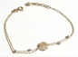 Preview: 585/-14K GELBGOLD ARMBAND MIT ZIRKONIA