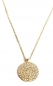 Preview: 585/-14K GOLD Collier mit bezaubernden Zirkonia bestückt