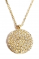 Preview: 585/-14K GOLD Collier mit bezaubernden Zirkonia bestückt