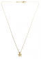 Preview: 585/-14K GOLD magischer STERN Gold Collier mit lupenreinen Zirkonia bestückt