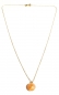 Preview: 585/-14K GOLD Collier mit feuerfarbenem Bergquarz