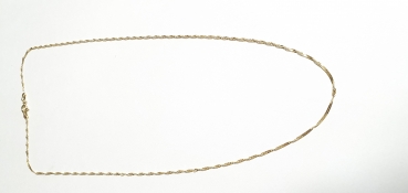 Goldkette 585/- 14K massiv Gelbgold