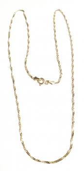 Goldkette 585/- 14K massiv Gelbgold
