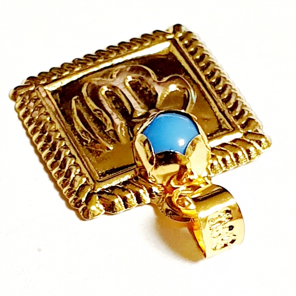 GOLDANHÄNGER 585/-14K GOLD Gottes Name ALLAH