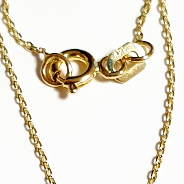585/-14K GOLD bezaubernder Sonnen Gold Collier