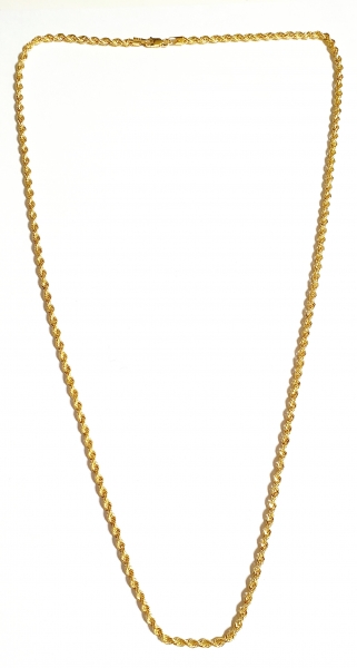 585/-14K GELBGOLD KETTE massiv 65cm